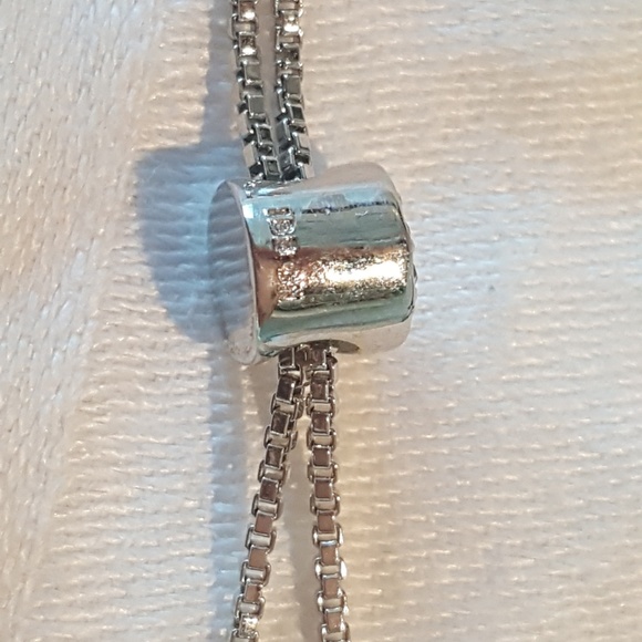 Adjustable bracelet or anklet Signed IBB CN - Picture 6 of 7